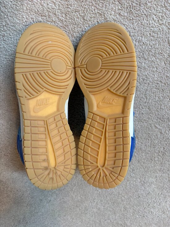 Nike Dunk Hi Retro SE Men\'s Basketball Shoes Size 9.5 Phantom Racer Blue White main image 7
